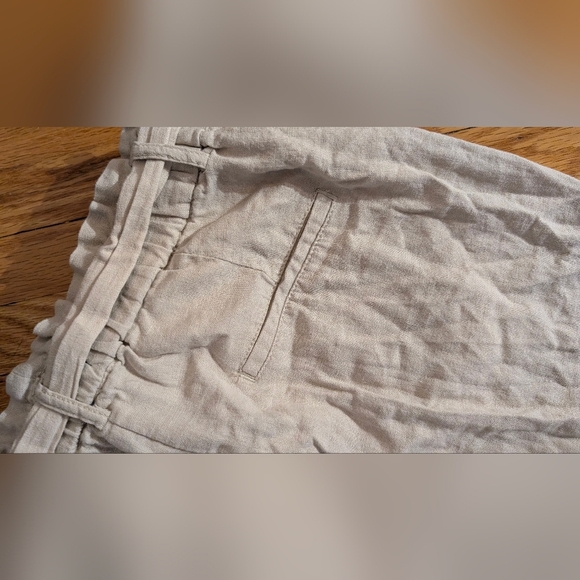 Dynamite Light Gray Tie-Waist Joggers - Picture 4 of 5